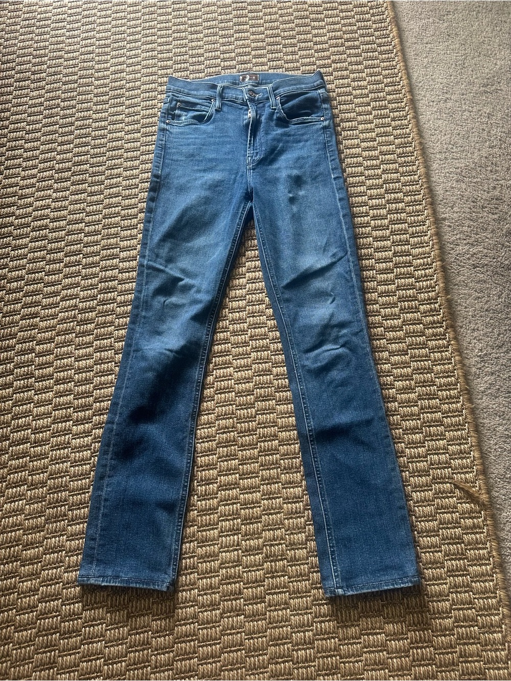 MOTHER Straight Leg Jeans “The Dazzler Hover”